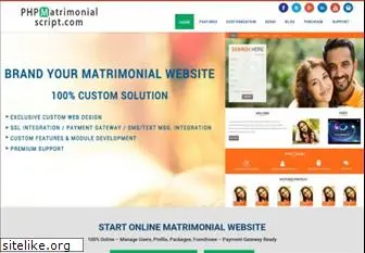 phpmatrimonialscript.com