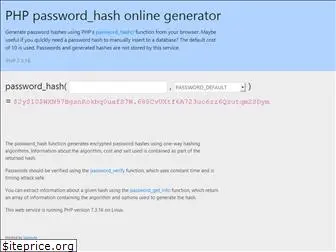 phppasswordhash.com