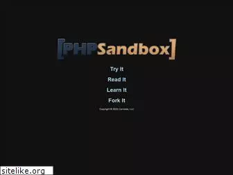 phpsandbox.org