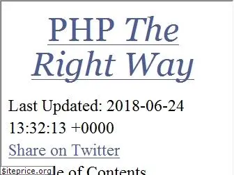 phptherightway.com