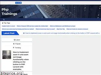 phptrainings.com