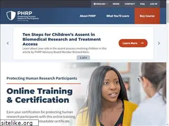 phrptraining.com