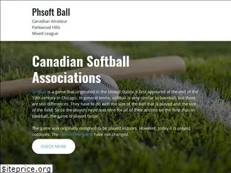 phsoftball.ca