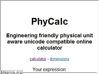phycalc.com
