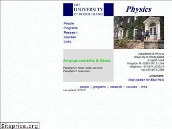 phys.uri.edu
