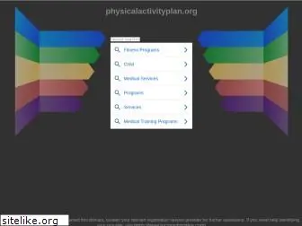 physicalactivityplan.org