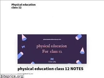 physicaleducationclass12.com