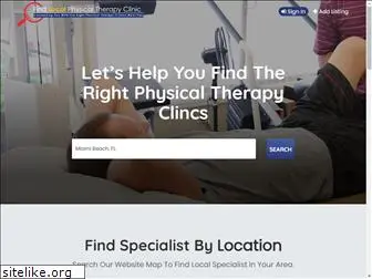 physicaltherapyclinicsnearme.com