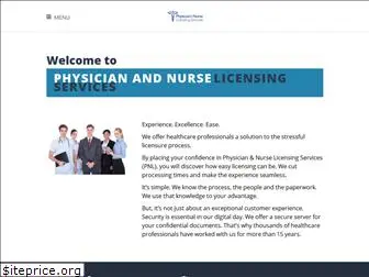 physician-nurselicensing.com