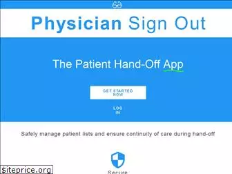 physiciansignout.com