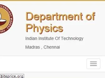 physics.iitm.ac.in