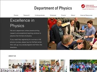 physics.ncsu.edu