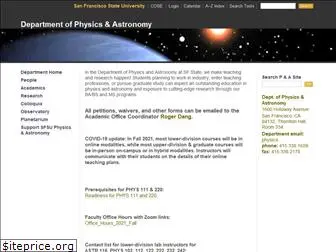 physics.sfsu.edu