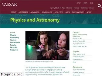 physicsandastronomy.vassar.edu