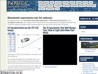 physicsexperiments.org thumbnail