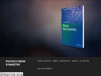 physicsfromsymmetry.com
