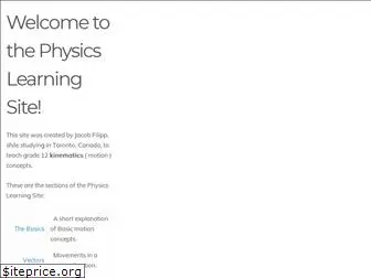 physicslearningsite.com