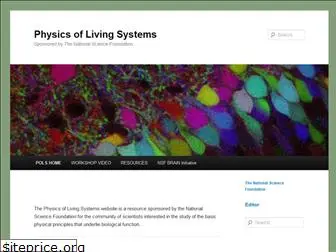 physicsoflivingsystems.org