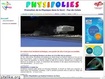 physifolies.fr