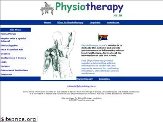 physiotherapy.co.za