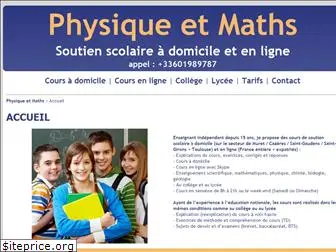 physique-et-maths.fr