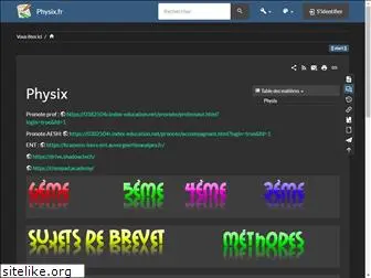 physix.fr