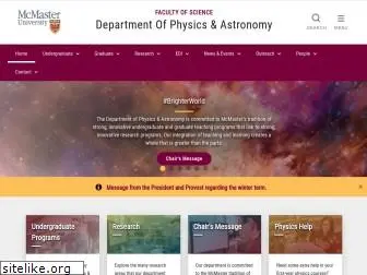 physmcmaster.ca