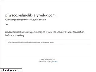 physoc.onlinelibrary.wiley.com