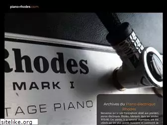 piano-rhodes.com