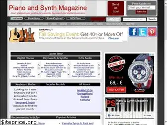 pianoandsynth.com