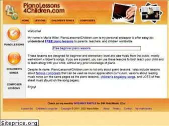 pianolessons4children.com