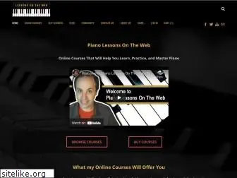 pianolessonsontheweb.com