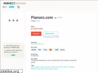 pianoro.com