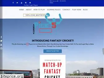 pick5cricket.com