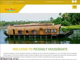 pickadlyhouseboats.com