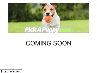 pickapuppy.com