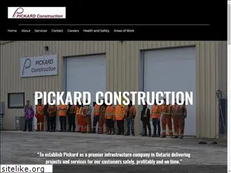 pickardconstruction.com