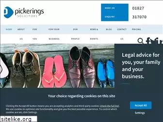 pickerings-solicitors.com