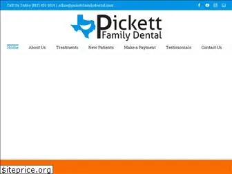 pickettfamilydental.com