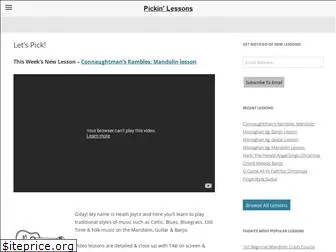 pickinlessons.com