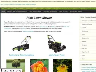 www.picklawnmower.com