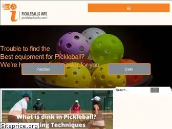 pickleballsinfo.com