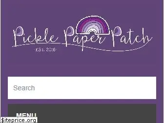 picklepaperpatch.com