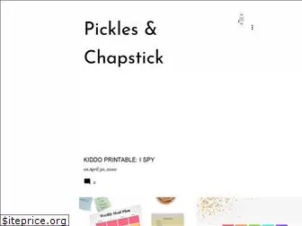 picklesandchapstick.com