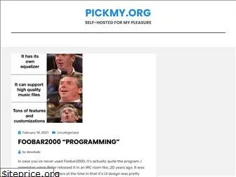 pickmy.org