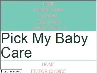 pickmybabycare.com