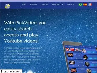pickvideoapp.com