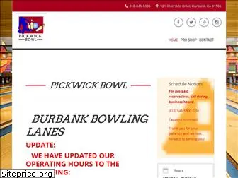 pickwickbowl.com