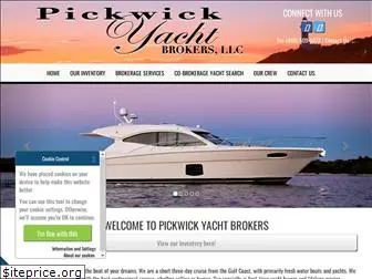 pickwickyachtbrokers.com