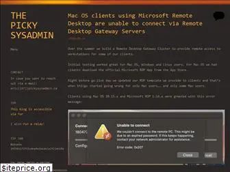 pickysysadmin.ca